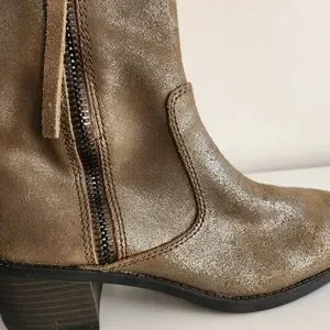 Bottines Clarks Nevella Devon Taupe Foncé - Taille UK9 (US 11.5 Femme), Neuves Avec Petit Accroc